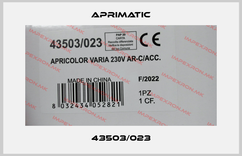 Aprimatic-43503/023price