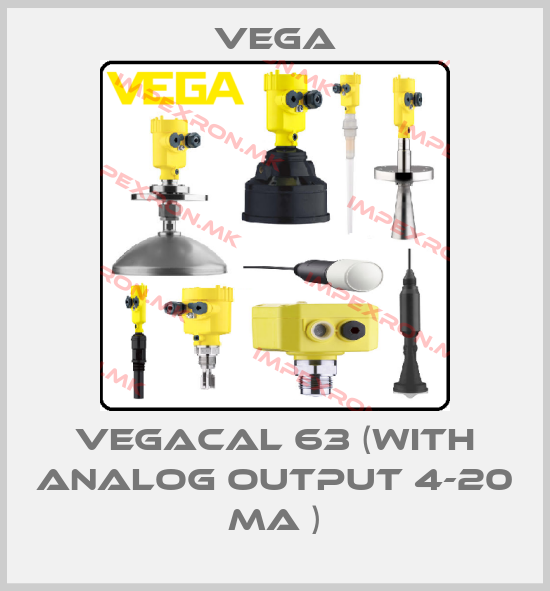 Vega-VEGACAL 63 (with analog output 4-20 mA )price