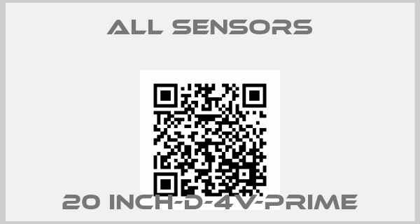 All Sensors-20 INCH-D-4V-PRIMEprice