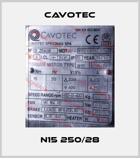 Cavotec-N15 250/28price