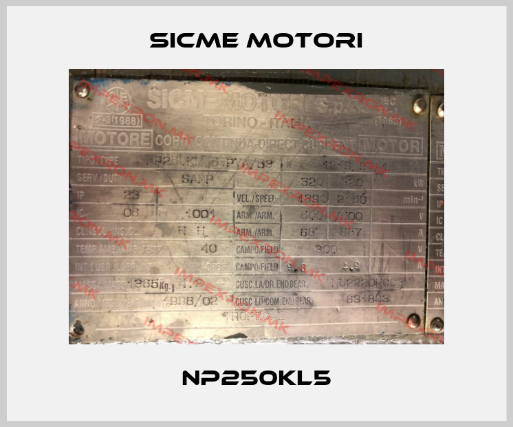 Sicme Motori-NP250KL5price