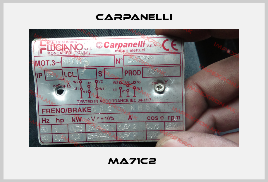 Carpanelli-MA71c2 price
