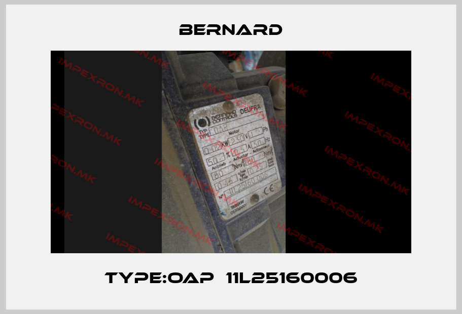 Bernard-Type:OAP  11L25160006price