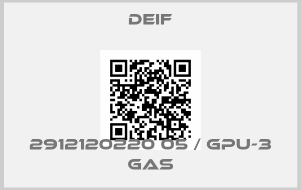 Deif-2912120220 05 / GPU-3 Gasprice
