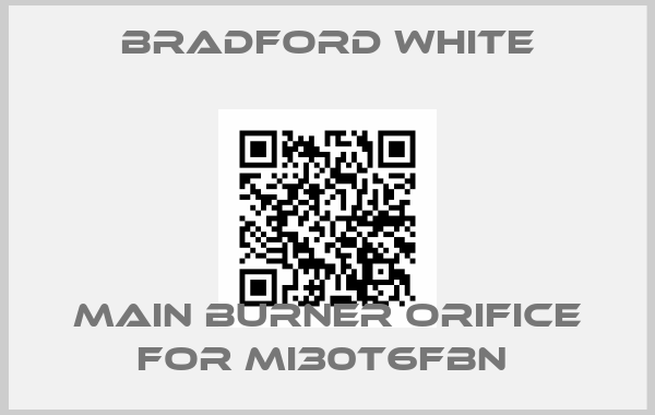 Bradford White-Main Burner Orifice for MI30T6FBN price