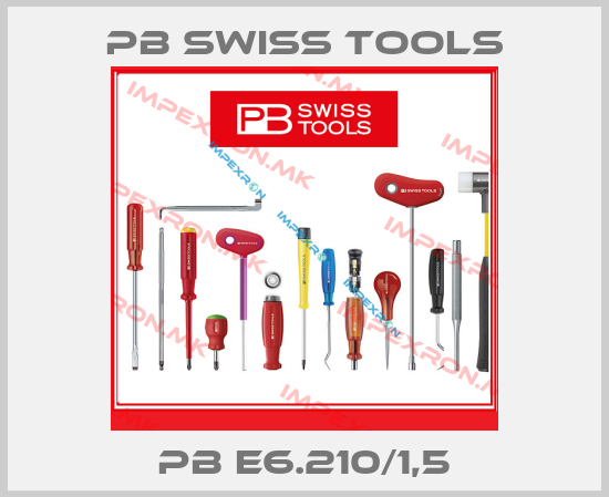 PB Swiss Tools-PB E6.210/1,5price