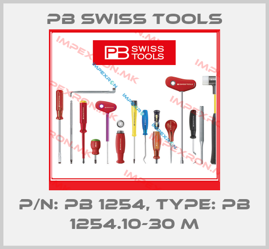 PB Swiss Tools-P/N: PB 1254, Type: PB 1254.10-30 Mprice