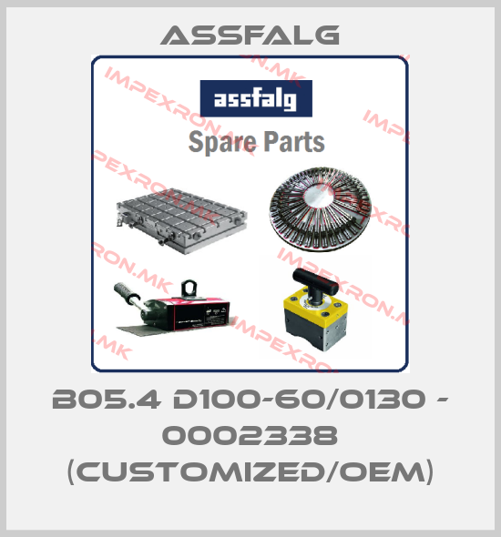 Assfalg-B05.4 D100-60/0130 - 0002338 (customized/OEM)price
