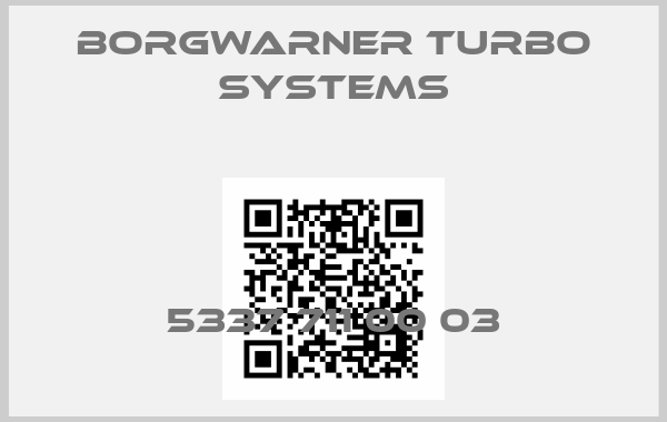 Borgwarner turbo systems-5337 711 00 03price
