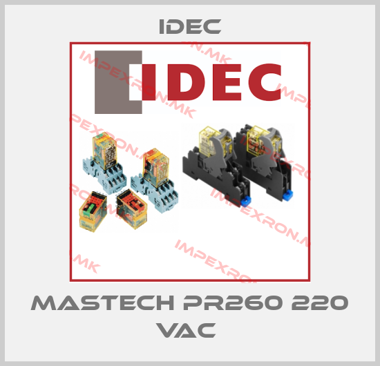 Idec-MASTECH PR260 220 VAC price