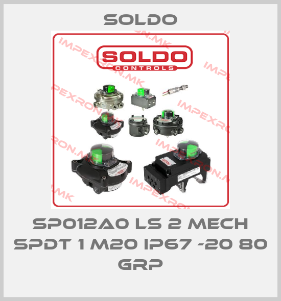 Soldo-SP012A0 LS 2 Mech SPDT 1 M20 IP67 -20 80 GRPprice