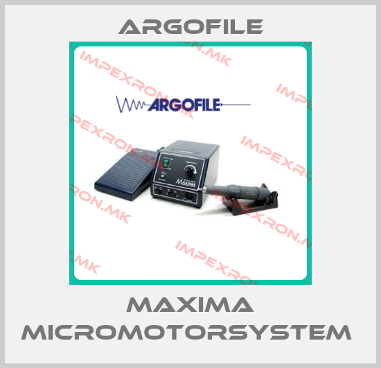 Argofile-MAXIMA MICROMOTORSYSTEM price
