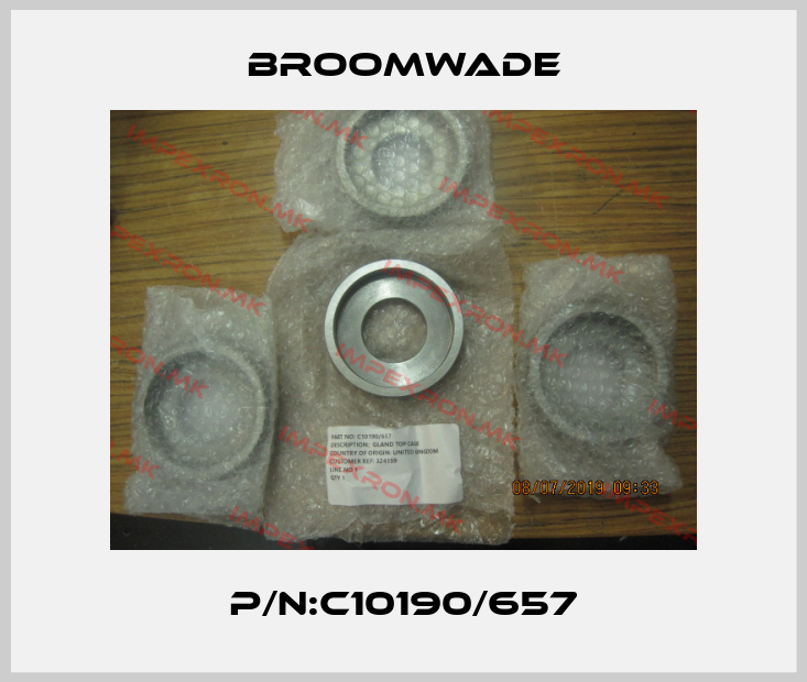 Broomwade-P/N:C10190/657price