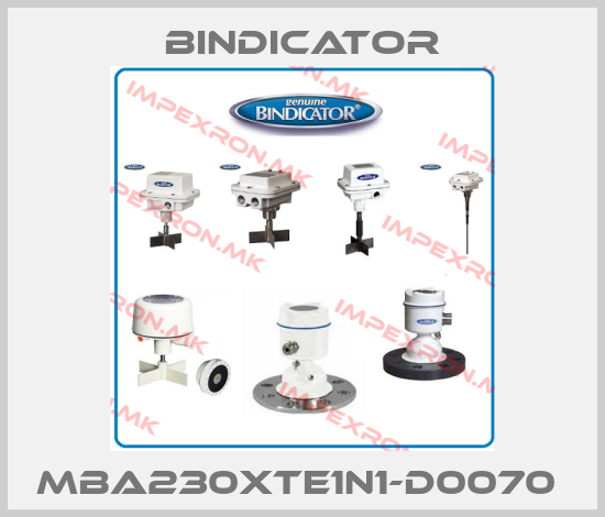 Bindicator-MBA230XTE1N1-D0070 price
