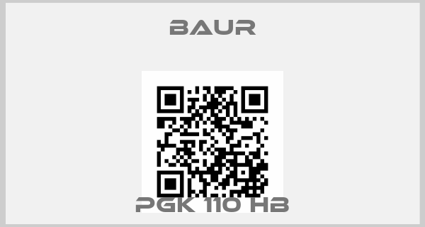 Baur-PGK 110 HBprice
