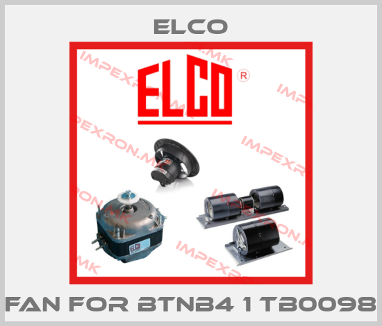 Elco-Fan for BTNB4 1 TB0098price