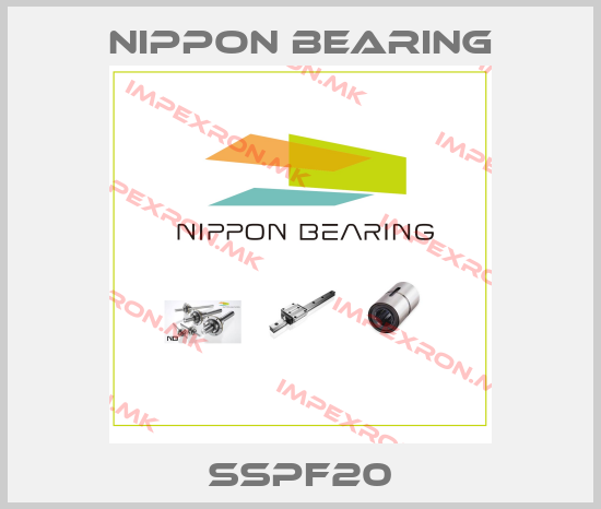 NIPPON BEARING-SSPF20price
