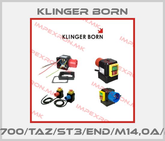 Klinger Born-K700/TAZ/ST3/END/M14,0A/Pprice