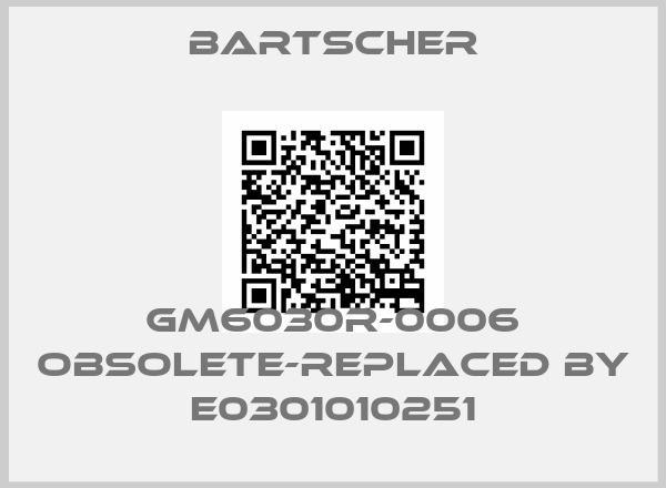Bartscher-GM6030R-0006 obsolete-replaced by E0301010251price