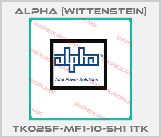 Alpha [Wittenstein]-TK025F-MF1-10-5H1 1TKprice