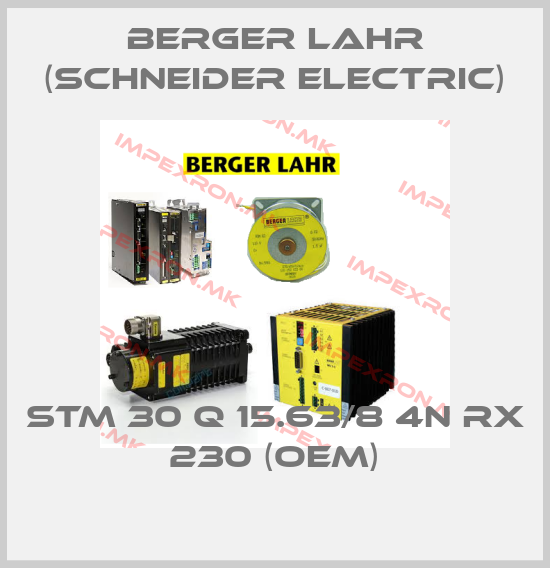 Berger Lahr (Schneider Electric)-STM 30 Q 15.63/8 4N RX 230 (OEM)price