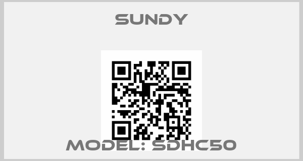 SUNDY-Model: SDHC50price