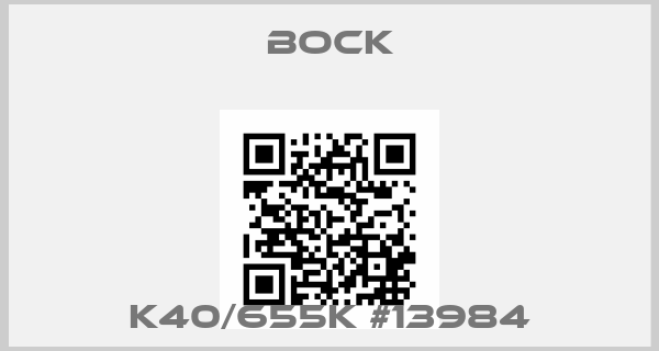 Bock-K40/655K #13984price