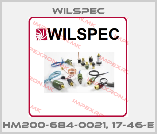 Wilspec-HM200-684-0021, 17-46-Eprice
