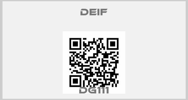Deif-DG111price