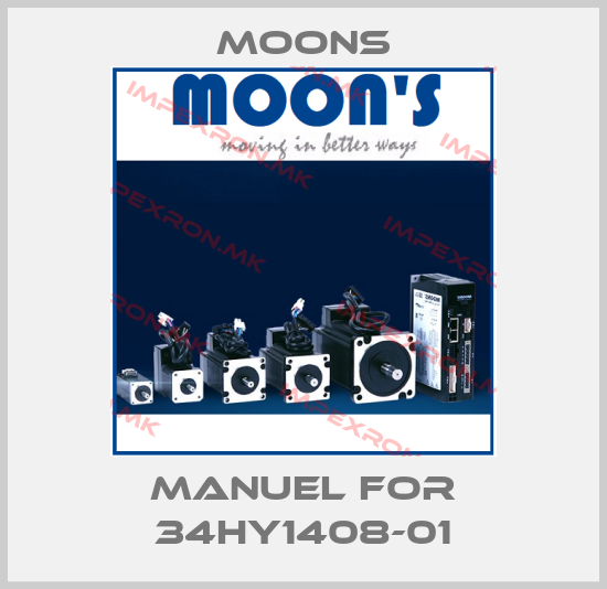 Moons-Manuel for 34HY1408-01price
