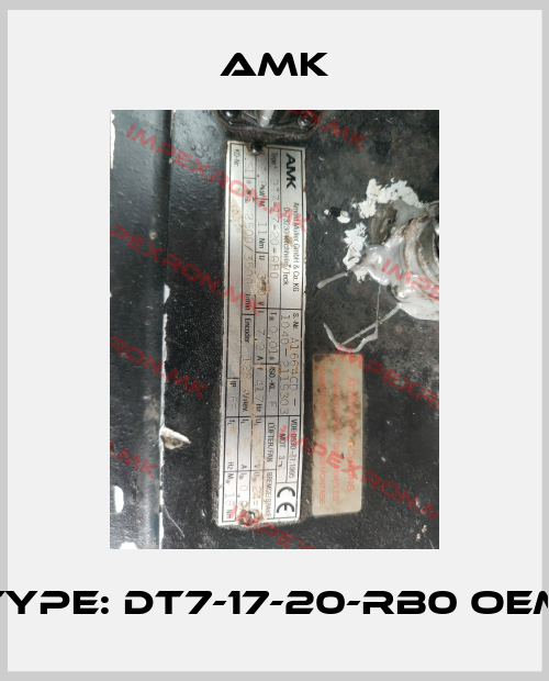 AMK-Type: DT7-17-20-RB0 oemprice