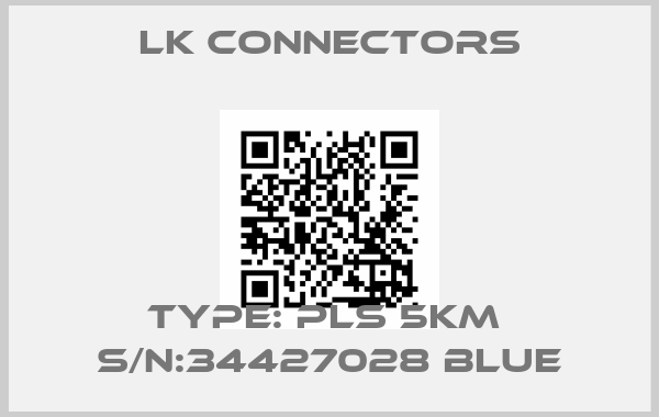 LK Connectors-Type: PLS 5KM  S/N:34427028 Blueprice