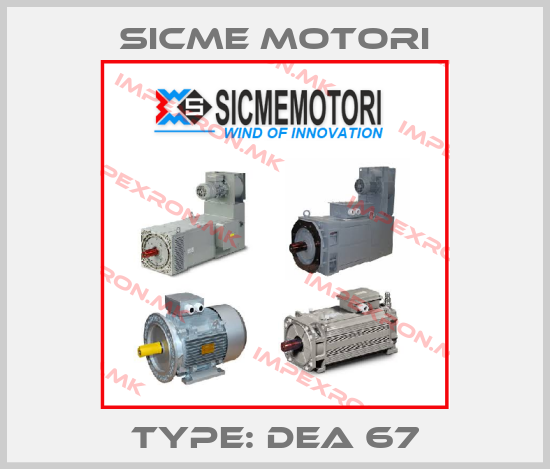 Sicme Motori-TYPE: DEA 67price
