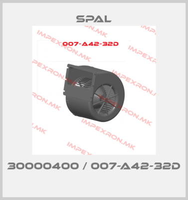 SPAL-30000400 / 007-A42-32Dprice