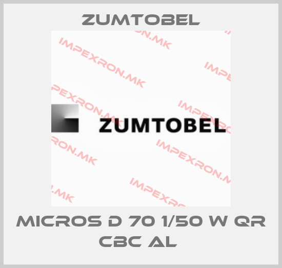 Zumtobel-MICROS D 70 1/50 W QR CBC AL price