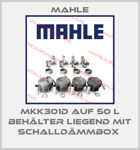 MAHLE-MKK301D AUF 50 L BEHÄLTER LIEGEND MIT SCHALLDÄMMBOX price