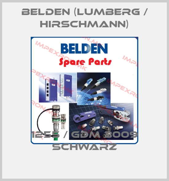 Belden (Lumberg / Hirschmann)-1255 / GDM 3009 schwarzprice