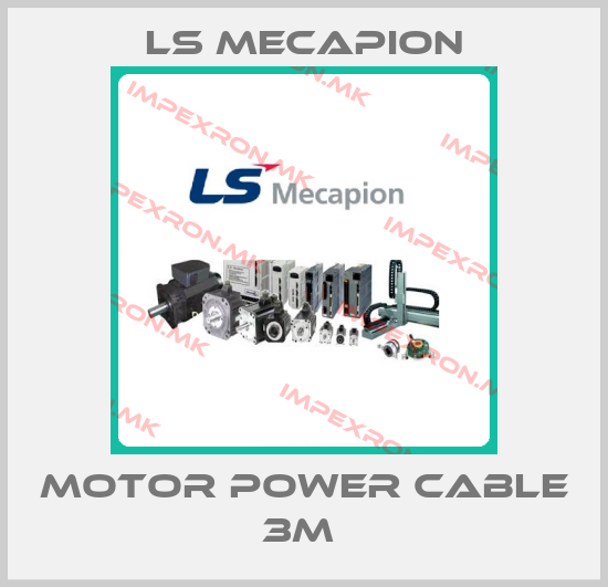 LS Mecapion-Motor Power Cable 3m price