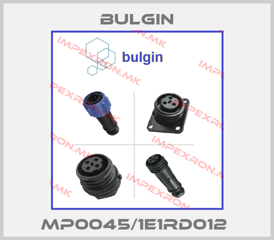 Bulgin-MP0045/1E1RD012 price
