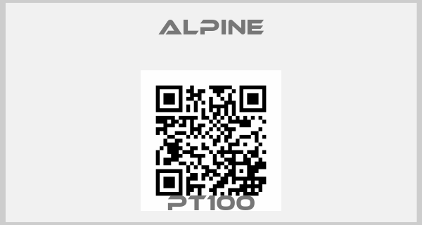 Alpine-PT100price