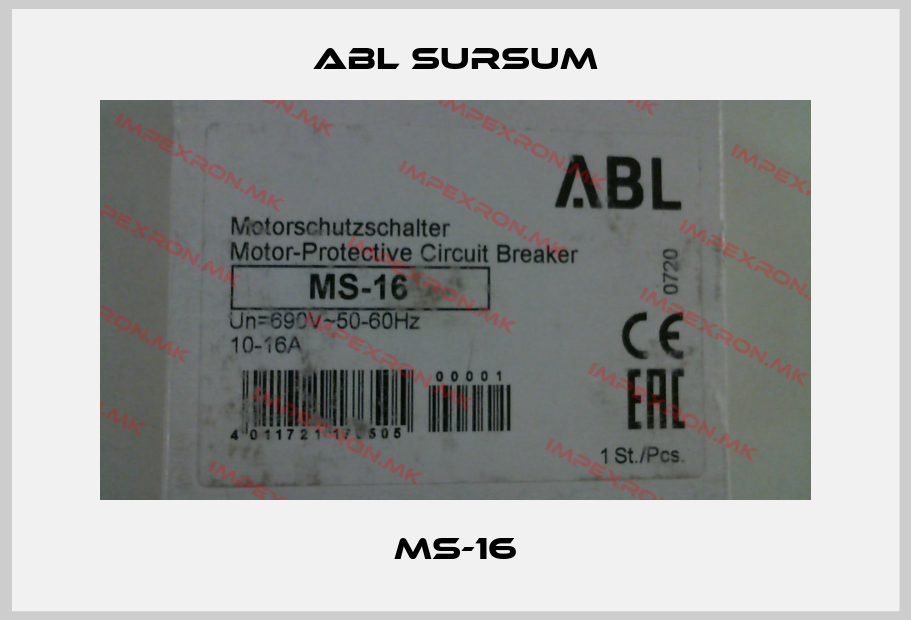 Abl Sursum-MS-16price