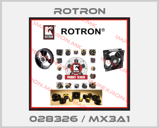 Rotron-028326 / MX3A1price