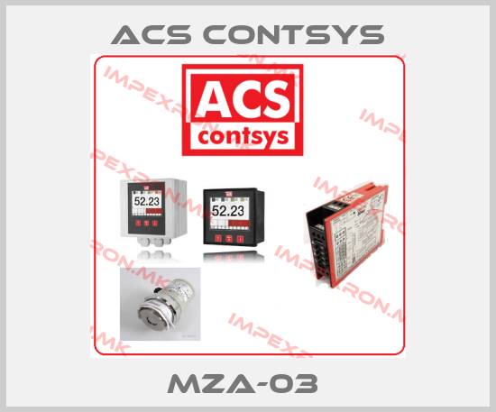 ACS CONTSYS-MZA-03 price