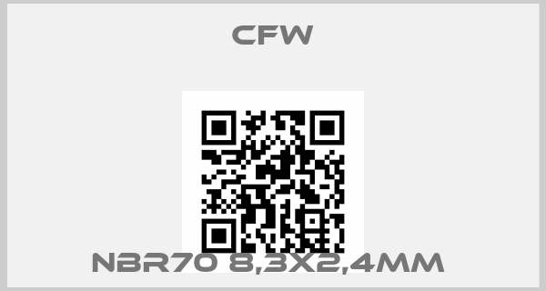 CFW-NBR70 8,3X2,4MM price