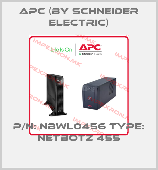 APC (by Schneider Electric)-P/N: NBWL0456 Type: NetBotz 455price