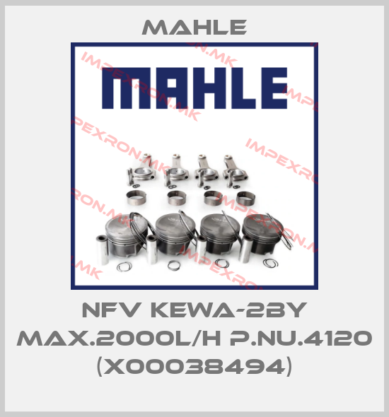 MAHLE-NFV KEWA-2BY MAX.2000L/H P.NU.4120 (X00038494)price
