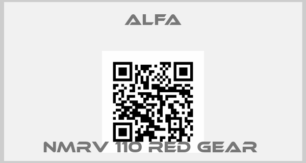 ALFA-NMRV 110 RED GEAR price