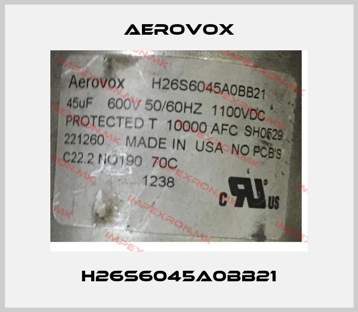 Aerovox-H26S6045A0BB21price
