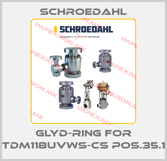 Schroedahl-Glyd-Ring for TDM118UVWS-CS pos.35.1price