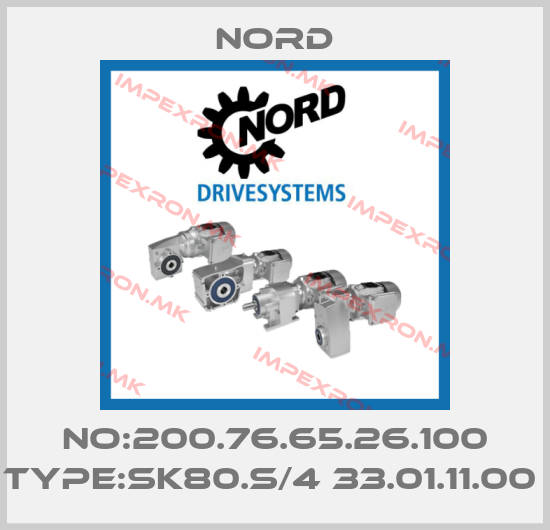 Nord-NO:200.76.65.26.100 TYPE:SK80.S/4 33.01.11.00 price